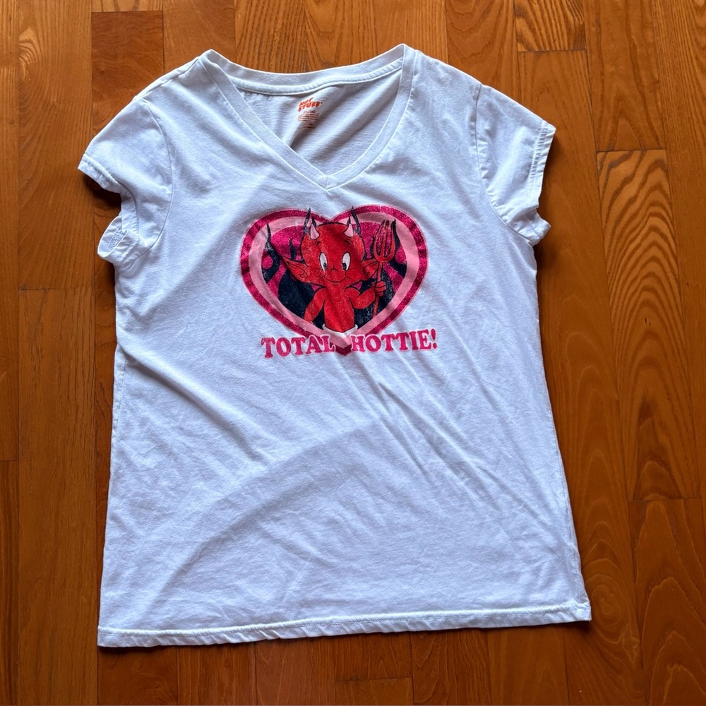 Vintage Hot Stuff Total Hottie Graphic Tee
